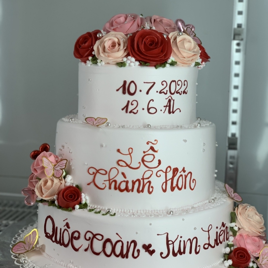 Bánh kem đám cưới #4