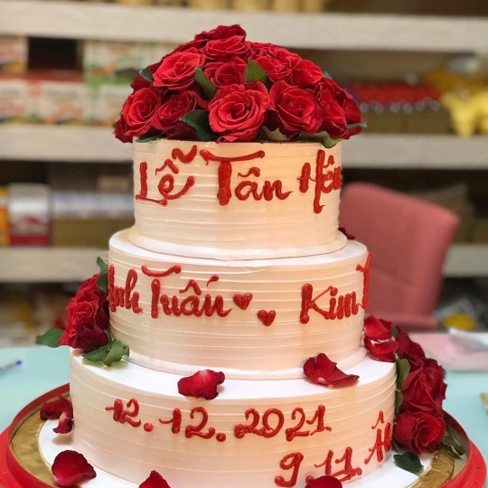 Bánh kem đám cưới #10