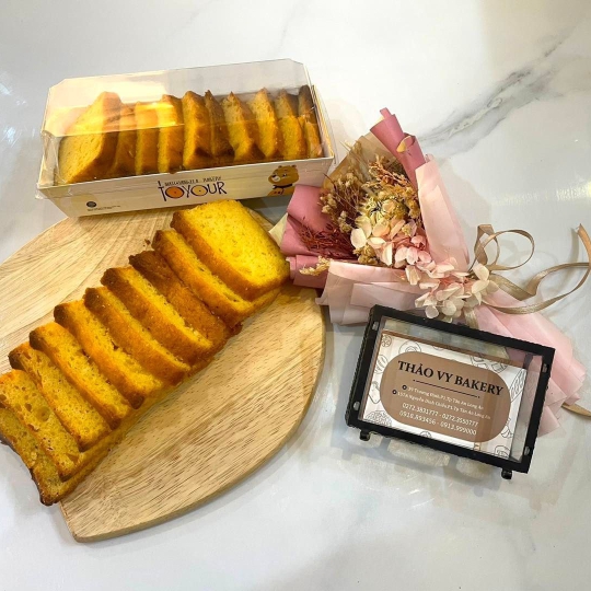 Bánh sandwich nướng bơ