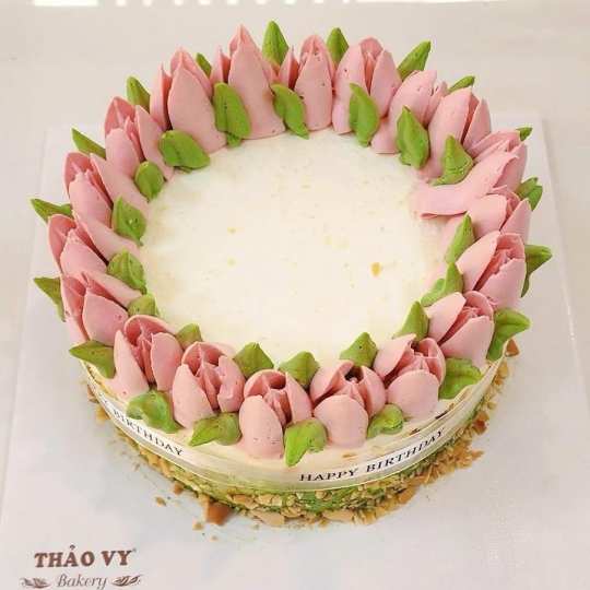 BÁNH KEM HOA TULIP #3