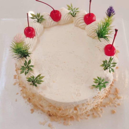 Bánh kem bắp cherry