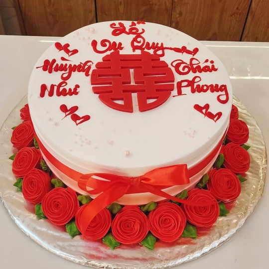Bánh kem lễ vu quy