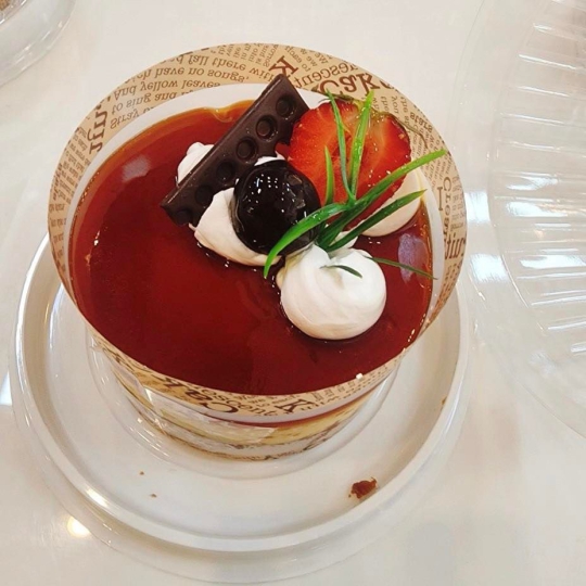 Bánh Flan gato